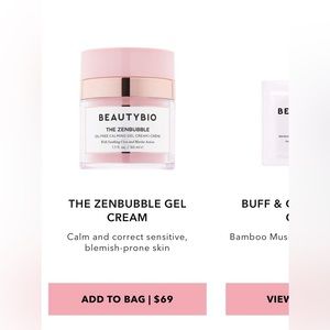 Beauty Bio Zen bubble cream gel